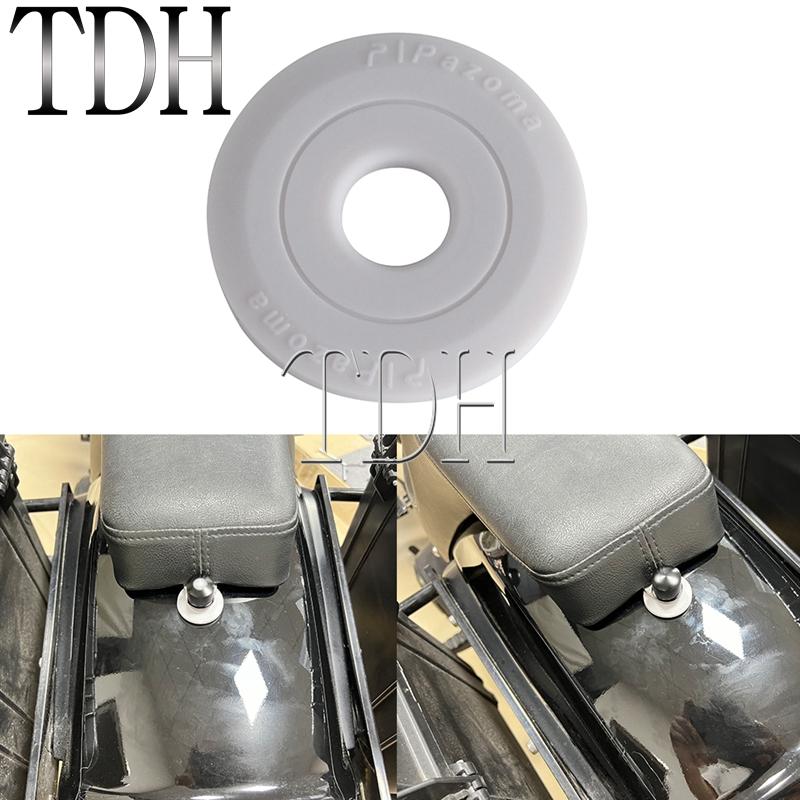 Резиновая прокладка заднего крыла сиденья водителя, крепление защитное для Harley Sportster Iron 1200 883 Fat Street Bob FXBB CVO Road Glide