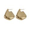Niche Style Retro Three-Dimensional Triangular Glossy Best Selling Geometry