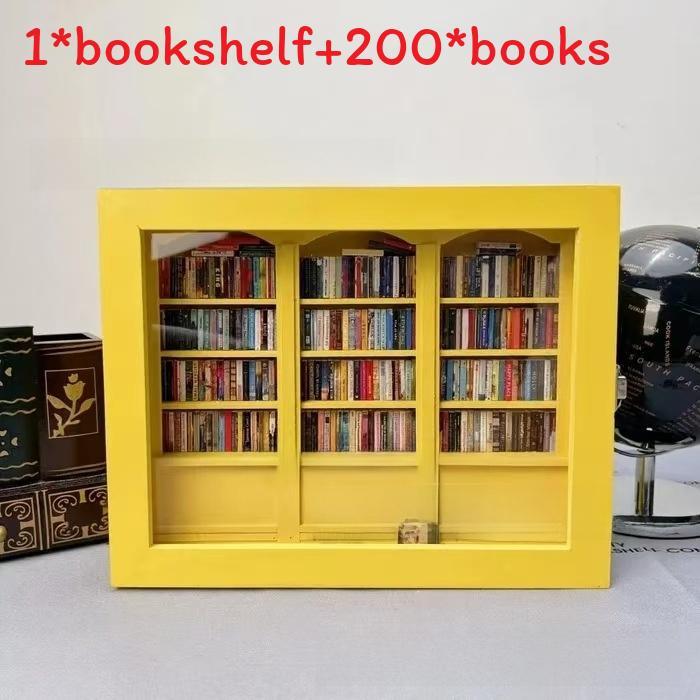 Деревянная полка для книг от тревожности Креативный подарок для релаксации и декора дома
