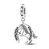 Original 925 Sterling Silver Bead Charms U Shape Lucky Horseshoe Pendant Fit Original Bracelet For Women DIY Jewelry Gift