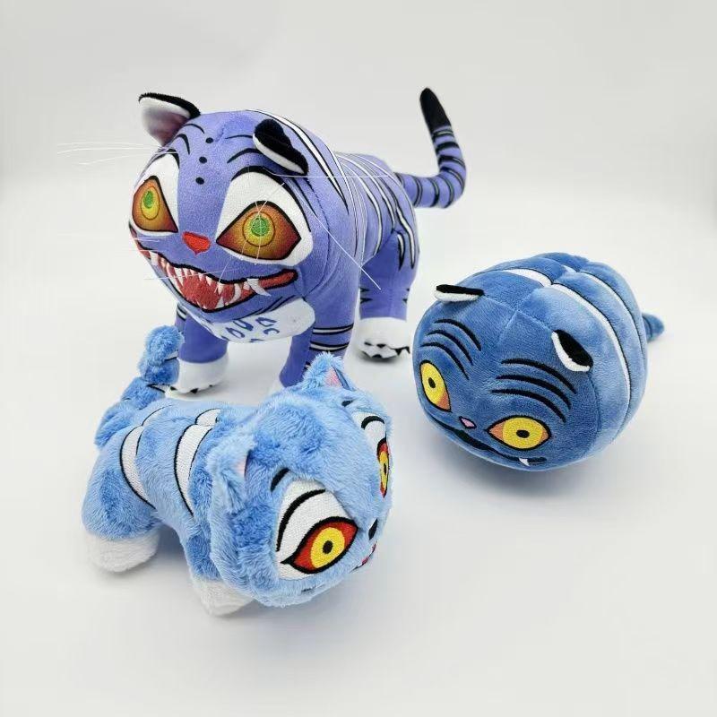 Demon Hunter Girl Group Plush: Black & White Chicken Tiger Doll