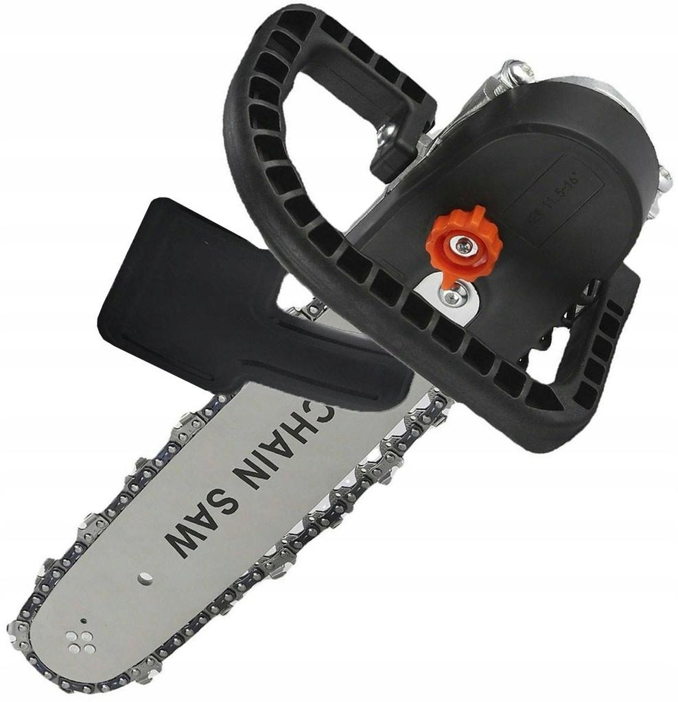 Attachment for angle grinder chain saw