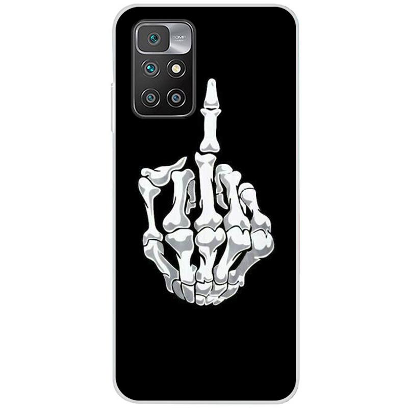 Чехлы для Redmi 10, силиконовая задняя крышка, чехол для телефона для xiaomi Redmi 10, 2022, мягкая сумка, 6,5 дюйма, глобальный чехол, бампер из ТПУ, новинка