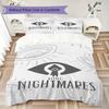 Little Nightmares Pattern Bedding uilt Set uilt Cover Pillowcase Home Decoration Birthday Gift (1 * duvet cover + 2 * pillowcase without core)68