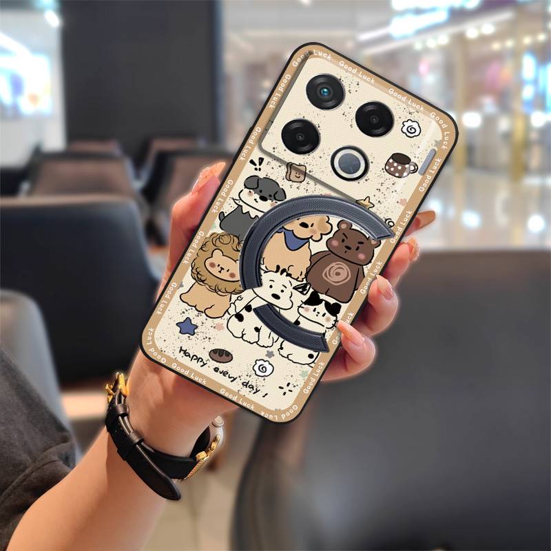 Чехол для телефона Противоударный чехол для телефона Для infinix GT 20 Pro/X6871 Модный дизайн Полная защита Милый Силиконовый Граффити Прочный