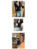 Women's Lace-up Deep V-neck Lyocell Tencel Wool Slimming Base Layer Top