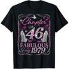 Chapter 46 Fabulous Since 1979 46th Diamond Birthday Queen T-Shirt(1)