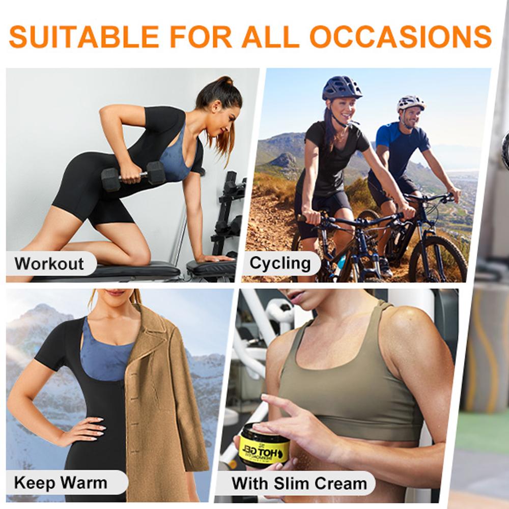 Костюм для сауны для женщин, формирователи пота, боди для похудения, корректирующее белье, рубашка, тренажерный зал, куртка на молнии, тренажер для талии, жилет, формирователь тела, шорты для сауны