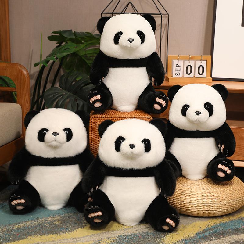 Новая кукла гигантская панда кукла милая милая кукла национальное сокровище плюшевая игрушка панда мягкая кукла