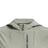 Under Armour Letter Print Zip-Up Hoodie Women Jackets Gray 1377043-504
