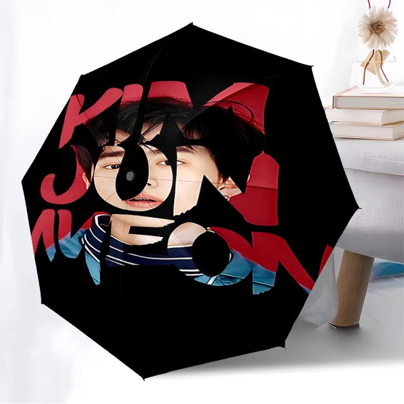 1 шт. Автоматический складной зонт SUHO EXO - Компактная конструкция с 8 спицами, Прочный пластик и железо, Легкий для ежедневного использования на улице, a0929152