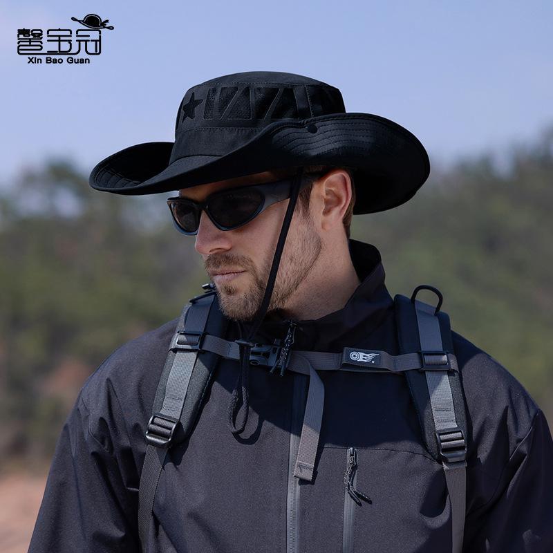 9239 новая весенне-летняя панама уличная с большими полями шляпа от солнца мужская для альпинизма рыбалки женская