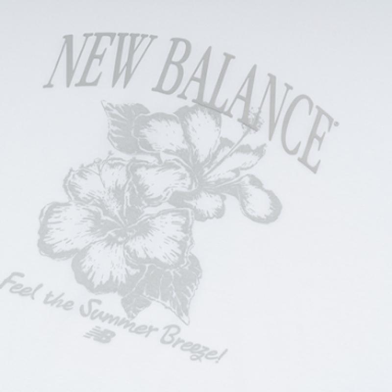 New Balance Women Frozen Flower Graphic ShorT Sleeve T shirT Nbnef3w622 10