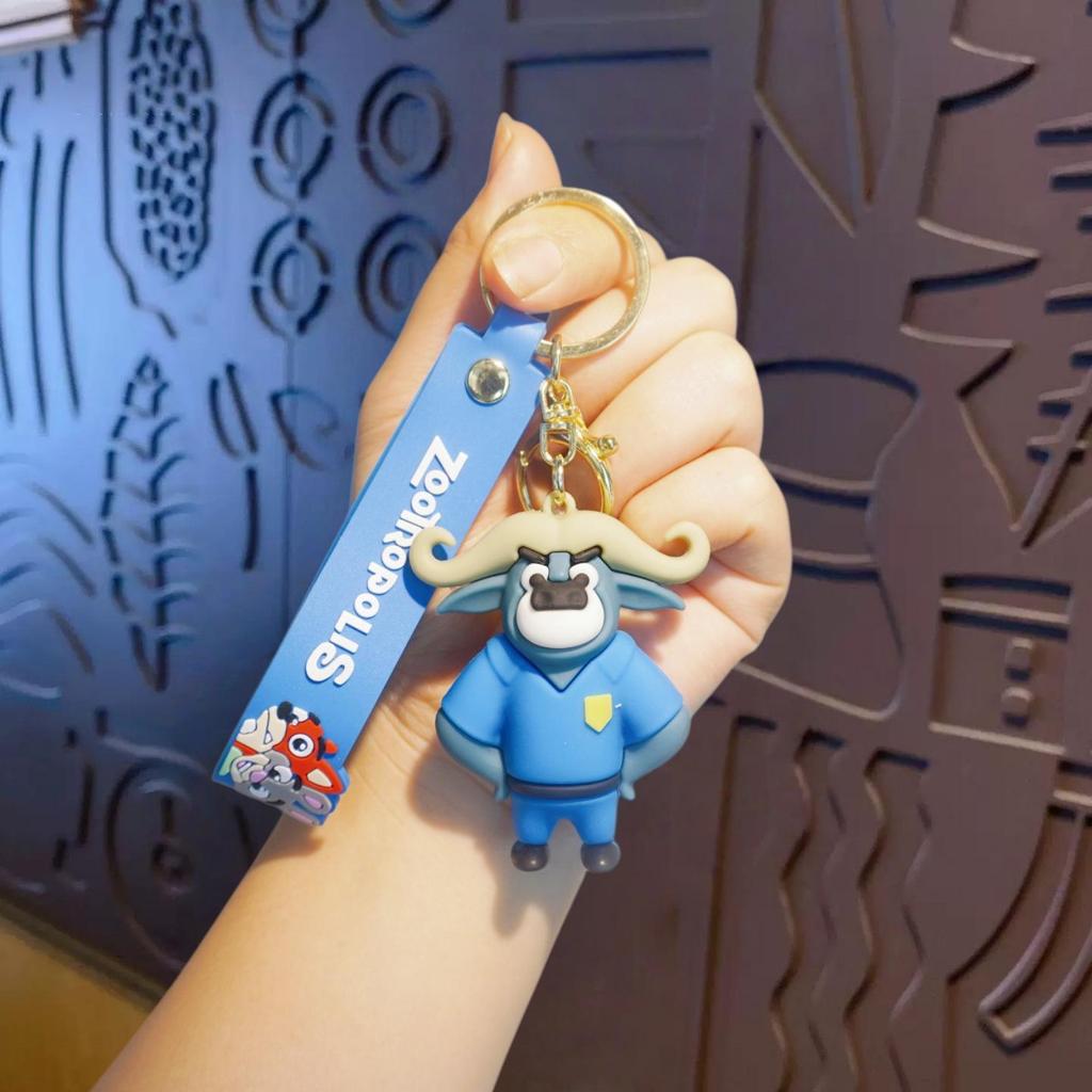 Брелоки-подвески Зверополис: Милые подвески Джуди и Ника для сумок и подарков