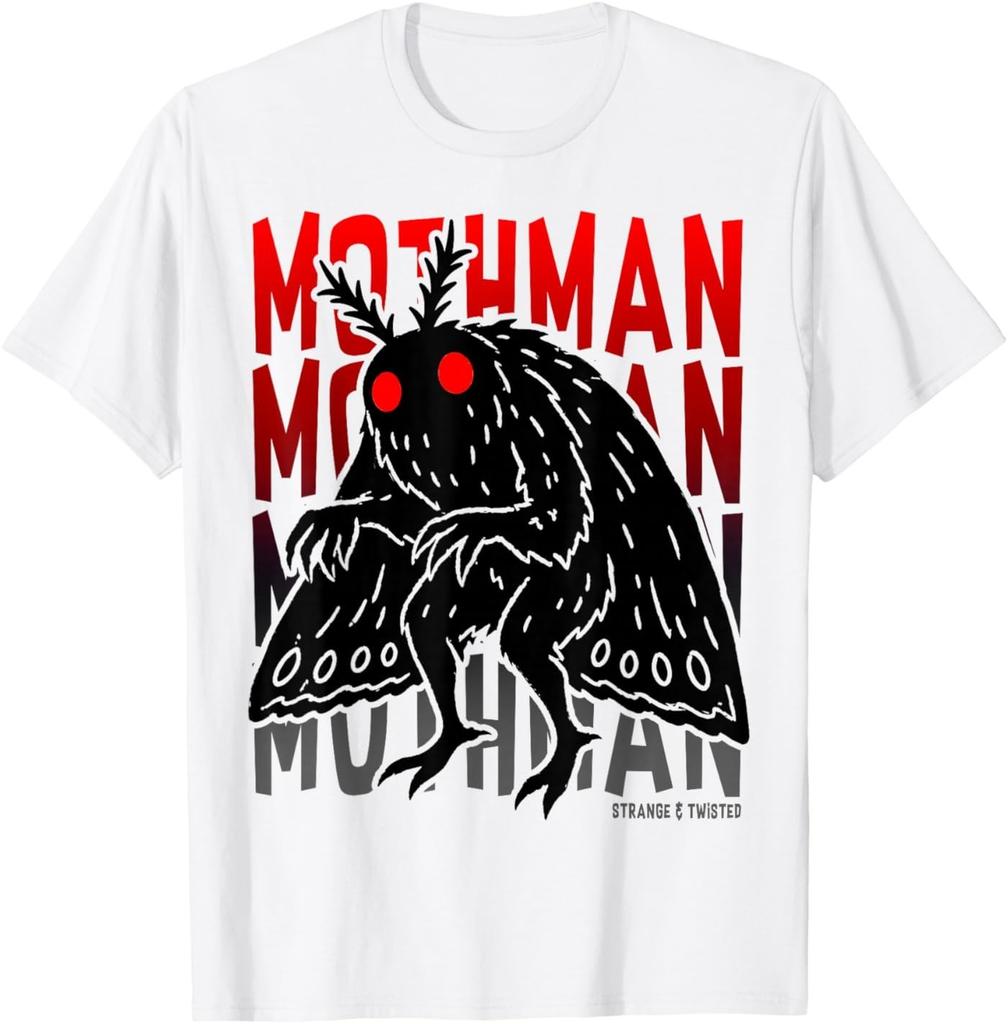 Mothman Cryptid Horror Monster Paranormal Gift T-Shirt