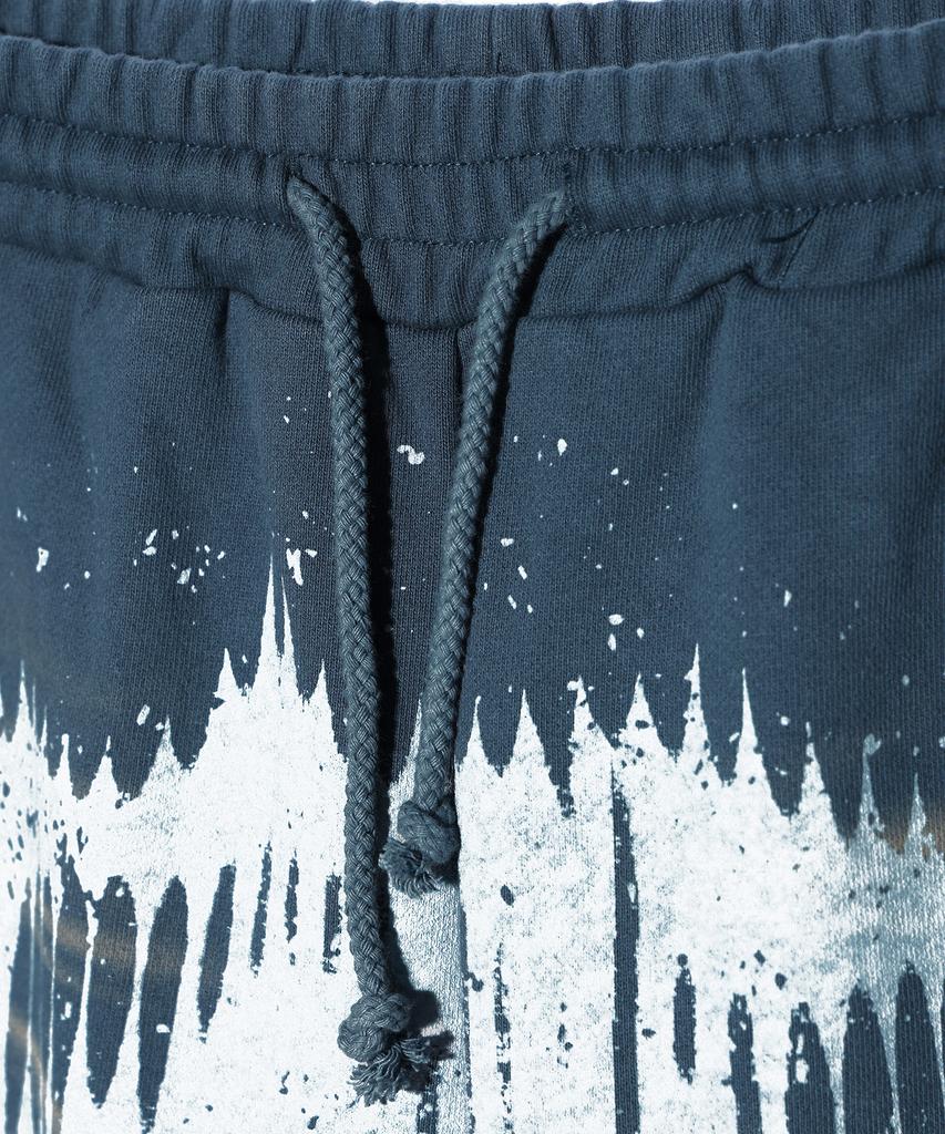 CRITIC Spray Dyeing Set Up Sweatpants Blue