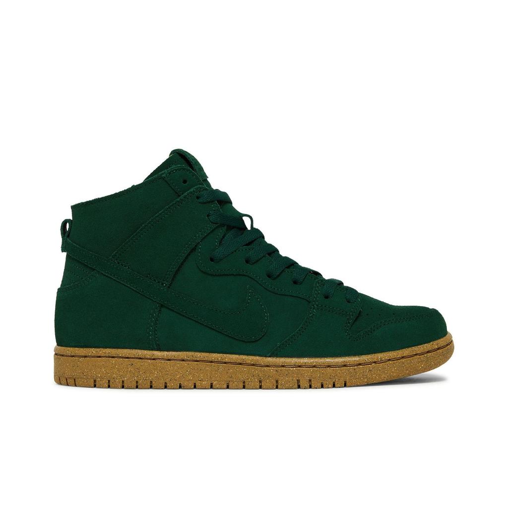 Nike Dunk High Pro Decon SB 'Gorge Green' (унисекс) Gorge Green / Gorge Green / Черный / Светло-коричневый (Gum) Кеды для скейтборда DQ4489 300