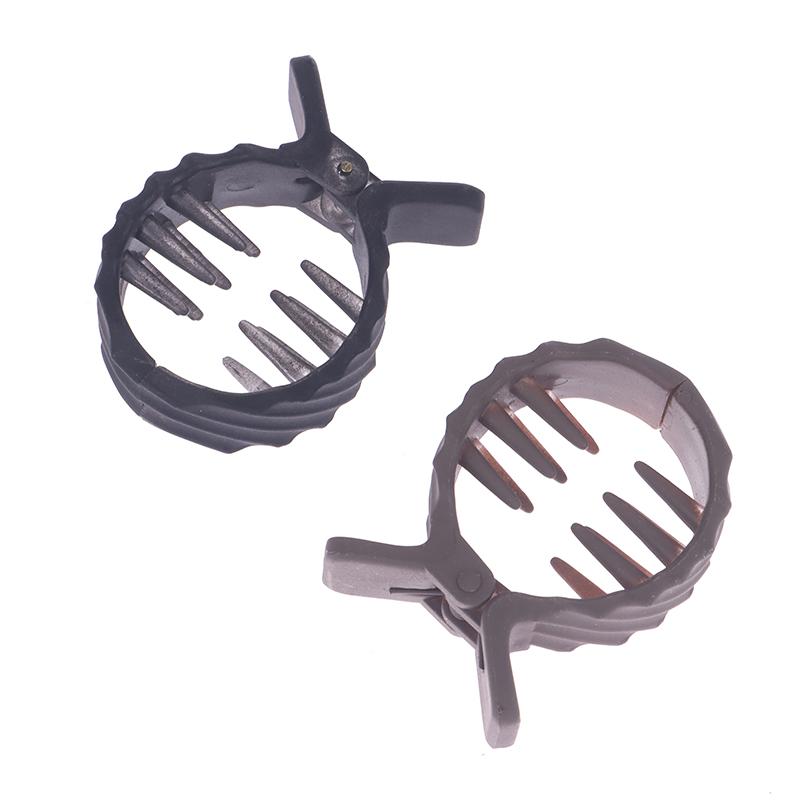 1 шт., круглая шпилька с высоким хвостом, фиксированный коготь, круглая шпилька для волос, женская заколка для волос в форме акулы