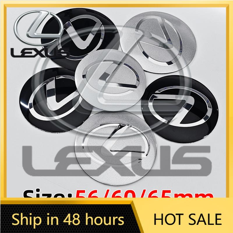 2026 Hot Interior Stickers 56mm 60mm 65mm Car Wheel Center Emblem Hub Caps Stickers For Lexus RX300 IS200 IS250 ES350 Ct200h UX2
