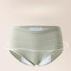 Cotton Plus Size Underwear for Girls with No Visible Stretch High Waisted Briefs Cotton Antibacterial Extended Triangle Panties