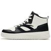 Comfortable Versatile High-Top Sneakers Women Sneakers White Black 922448002Q-3