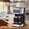 American Drip Coffee Maker 1.5L Large Capacity 24H Timer Keep Warm Function 950W Home Office Coffee Machine