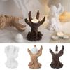 Beautiful Resin Candle Holders Silicone Mold Silicone Mold for Talon Candlesticks Decorative Candle Holder Moulds