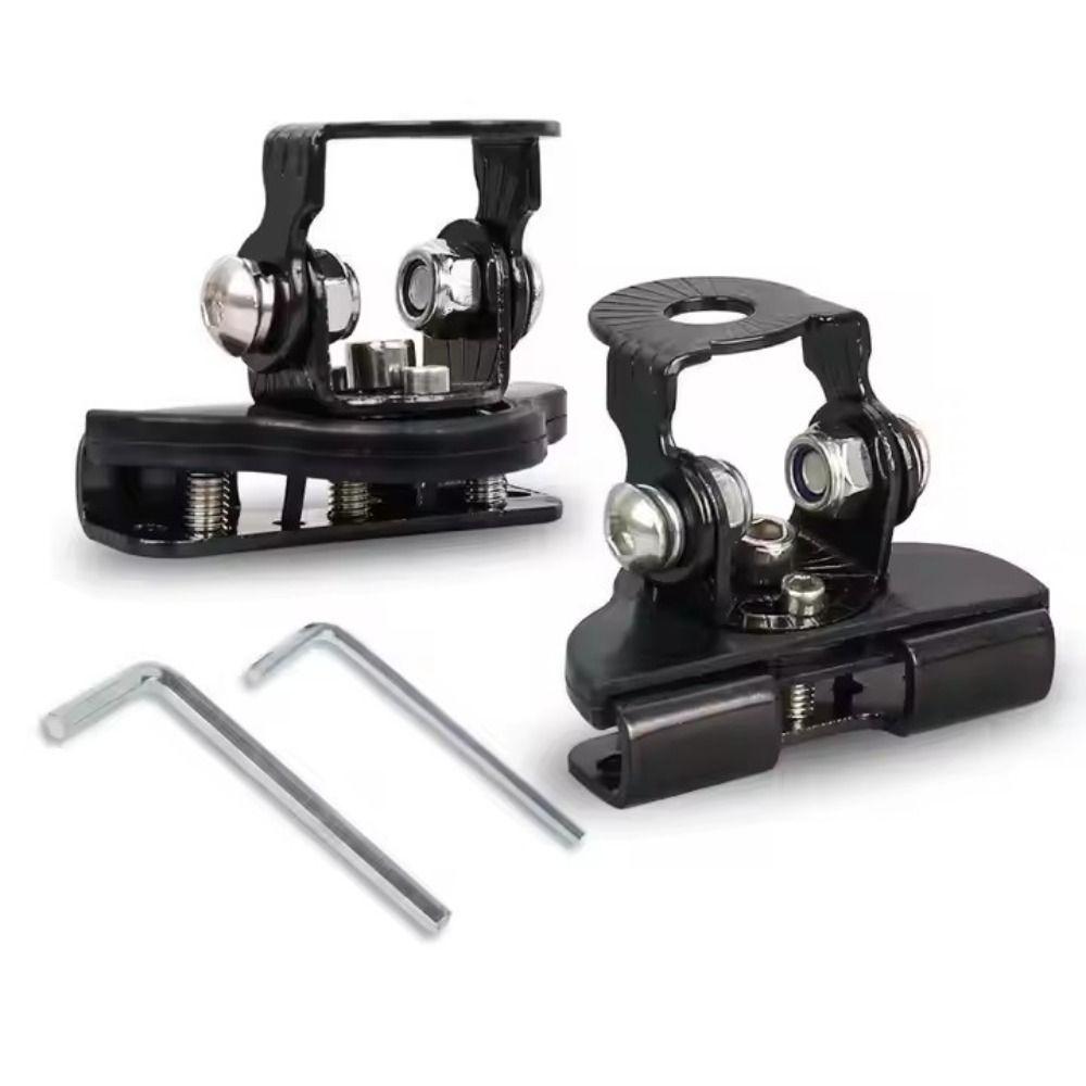 2Pcs Adjustable Pillar LED Light Mounting Holder Spotlight Grille Mount Vehicle Lighting