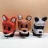 Игра Вырасти Сад Маленькая Игра Подушка Брелок Енот Рыжая Лиса На Подарок На День Рождения Плюшевая Пиксельная Модель Животного Украшение Игровой Сувенир