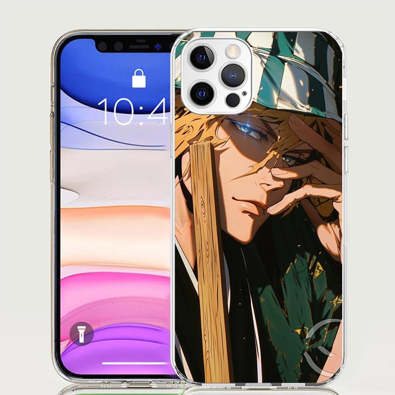 Чехол для телефона Bleach Kisuke Urahara для iPhone 17 Air 16 15 Plus 11 14 Pro Max 13 Mini 12 7 8 + SE Художественный узор Индивидуальная обложка 17