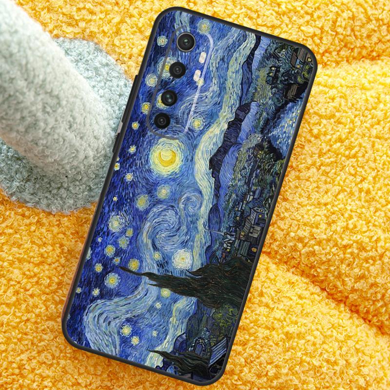 Van Gogh Starry Sky Case For POCO X3 X4 X5 F5 Pro M5s C40 F4 GT F3 Cover For Xiaomi 12T 11T Pro 12 13 Lite 12X