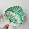 Traditional Fan Cattail-Leaf Fan Summer Cooling Hanging Fan Hand-Woven Fan  Living Room Decoration