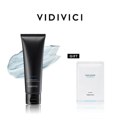 Пенка для умывания Homme Blue Balancing Perfect Cleansing Foam (Свободно: 1 Маска)
