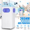 5W Mini Portable Air Purifier Ionizer Negative Ion Generator Desk Air Purifier Smoke Odor Removal Car Air Freshener