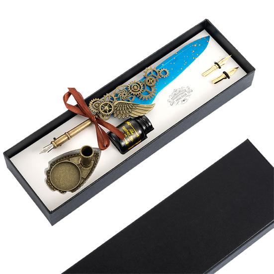 1 комплект перьевой ручки, красивый, многофункциональный, нежный, полезный, высококачественный подарок для кабинета