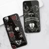Чехол для телефона Witches Moon Tarot Witch для Xiaomi 12 11T 10 9 Redmi Note 11 10 10S Pro Redmi 9 9A 8, черный, из поликарбоната, стеклянный чехол для телефона