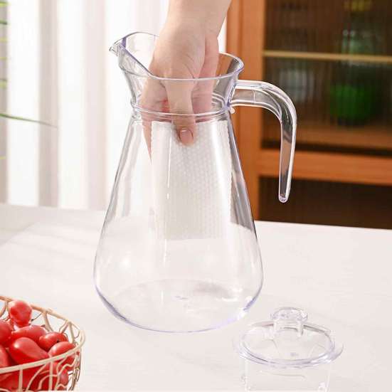 Кувшин для холодных напитков с носиком и крышкой, не проливающейся через носик, большой емкости для воды, для холодного чая, лимонада, сока, уличный диспенсер для воды для вечеринок, домашнего офиса