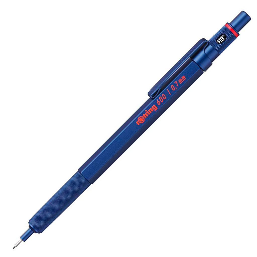 Механический карандаш Rotring Iron Blue 600 2114267 0,7 мм Механический карандаш rOtring Роскошный пишущий инструмент Канцелярские товары Сделано в Германии Чертежный карандаш