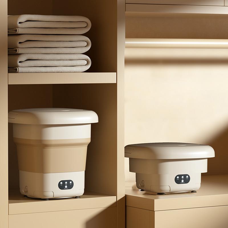 Складная стиральная машина 9л, мини-портативная выдвижная, бытовые носки большой емкости, дегидратор нижнего белья, стирка в одной стиральной машине, обезвоживание, сушка