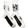 The Beatles Unisex Adult Good V Evil Socks