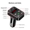 Автомобильный MP3 Handsfree беспроводной Bluetooth автомобильный комплект FM-передатчик TF карта ЖК-MP3-плеер Dual USB 2.1A автомобильное зарядное устройство зарядное устройство для телефона