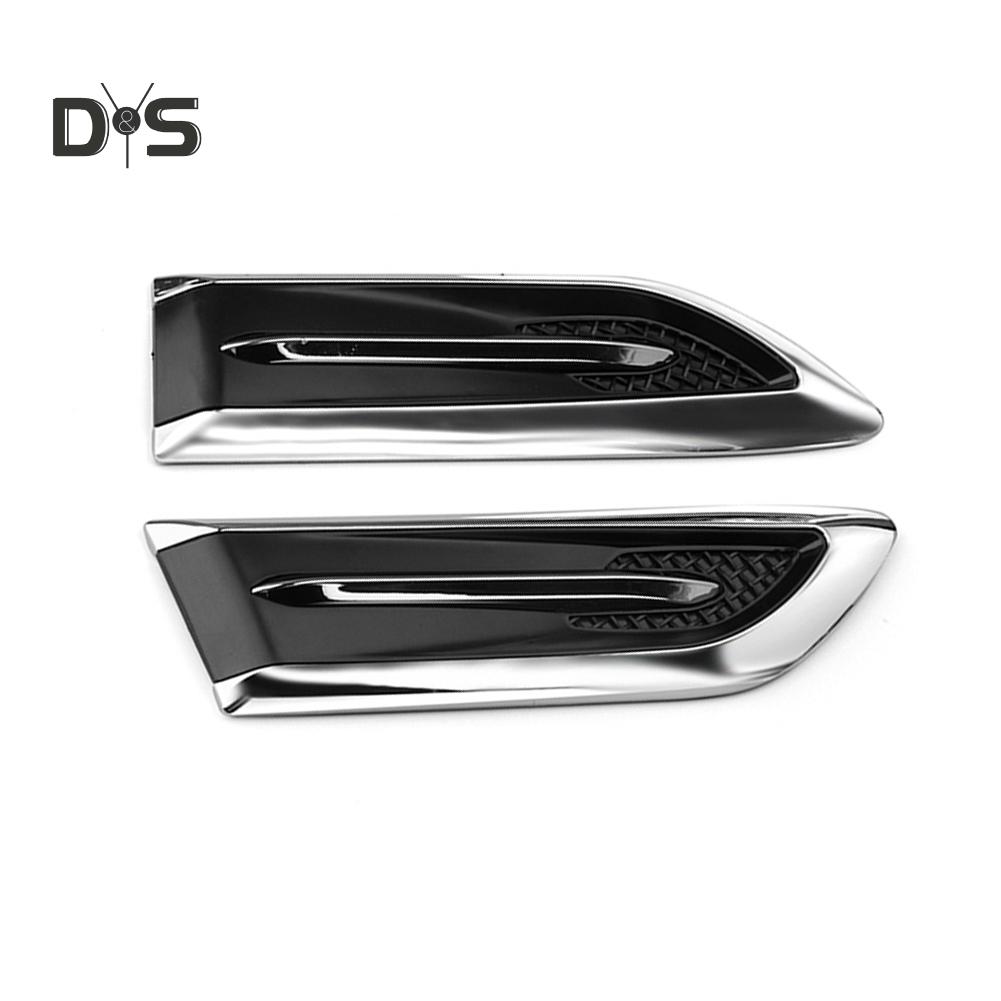 DYS Auto Shop 2 шт. акульи жабры автомобиль авто-Стайлинг боковой поток воздуха вентиляционный декор наклейка