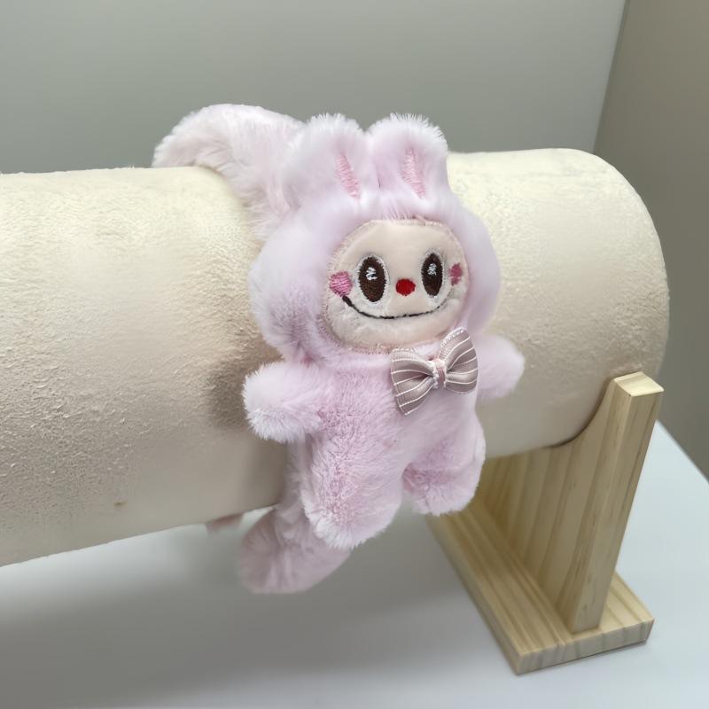 1 шт. 3D плюшевая повязка на голову labubu плюшевая Повязка для умывания Артефакт с высокой головой