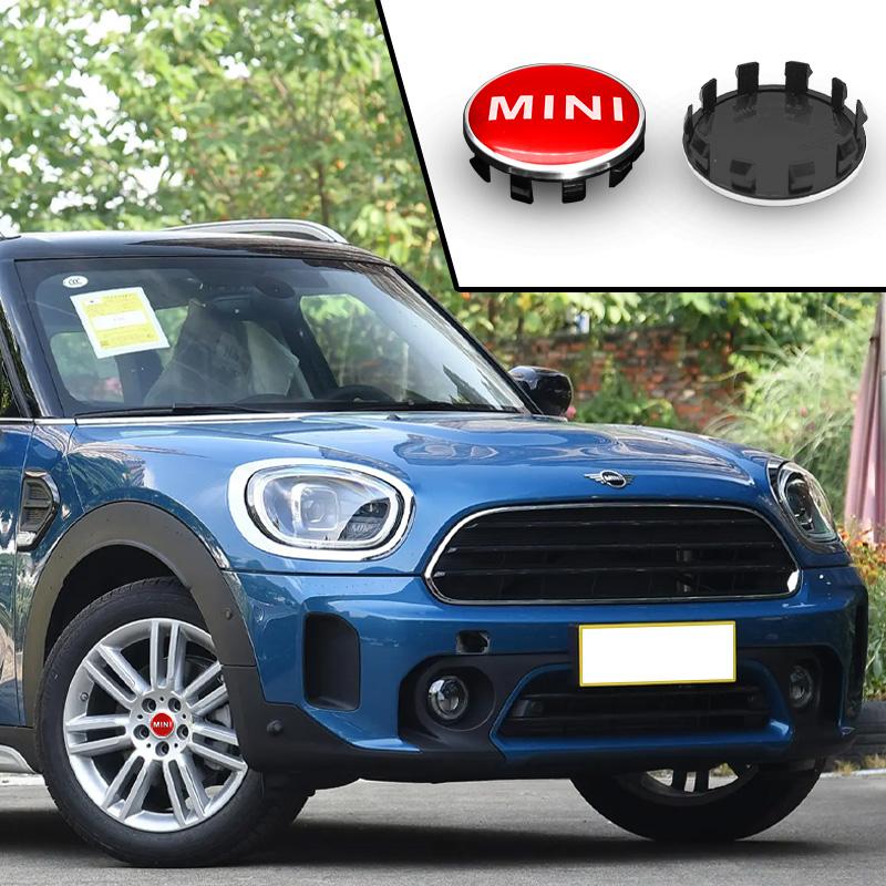 4Pcs 56mm Car Wheel Center Hub Caps Mini Logo Badge Rim Cover Emblem For Mini Cooper R55 R56 R57 R58 R59 F54 F55 F56 F60 JCW vhdsg88