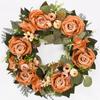 Artificial Rose Garland False Flower Door  Wall Hanging Wedding Home Living Room Bedroom Decoration