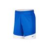 Contrast Elastic Waist Polyester Mid-Rise Regular Fit Sports Shorts Men Bottoms Blue 867768-494