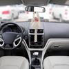 Автомобильный кулон Набор цветочных горшков Новогодняя Автомобильная Декорация для Взрослых На Зеркало Заднего Вида Автомобиля