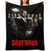 Клан Сопрано Винтажное Пледо Мягкие Постельные Красивые Теплые Аниме Пледы