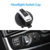 LHD RHD Headlight Lamp Rotary Button Foglight Switch Cover Panel Trim For BMW 5 5GT 6 7 X3 X4 Series F10 F11 F07 F06 F01 F25 F26