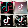 Чехол для подушки T-TikTok-K Удобный двусторонний чехол для подушки Идеально подходит для автомобиля, дивана, спальни и многого другого